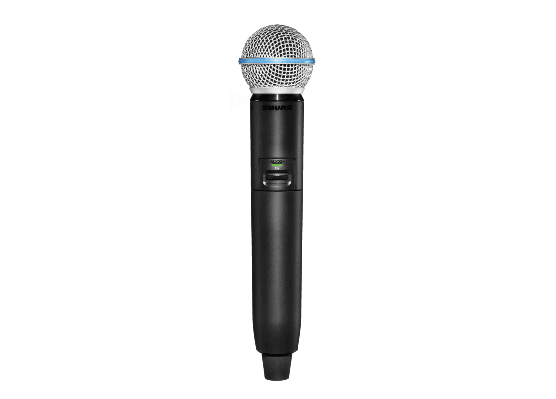GLXD2+/B58 Digital Wireless Dual Band Handheld Transmitter with BETA®58A Vocal Microphone